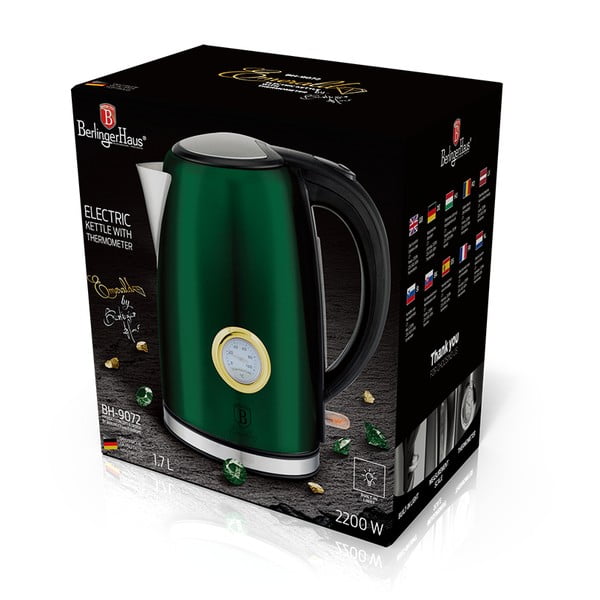 Zöld vízforraló 1,7 l Emerald Collection - BerlingerHaus-image-2