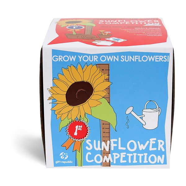Sunflower Competition növénytermesztő készlet - Gift Republic