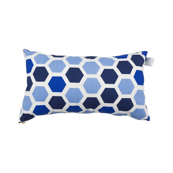 Deco Cushion Ocean Geometry/Navy 2 részes párnaszett, 45 x 25 cm - Karup-image-1