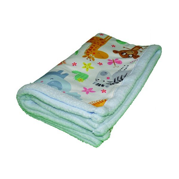 Világoskék gyerek takaró 80x100 cm – OYO kids-image-2