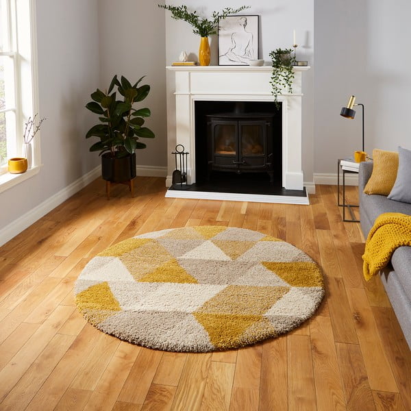 Royal Nomadic Light Triangle szőnyeg, ø 160 cm - Think Rugs-image-1