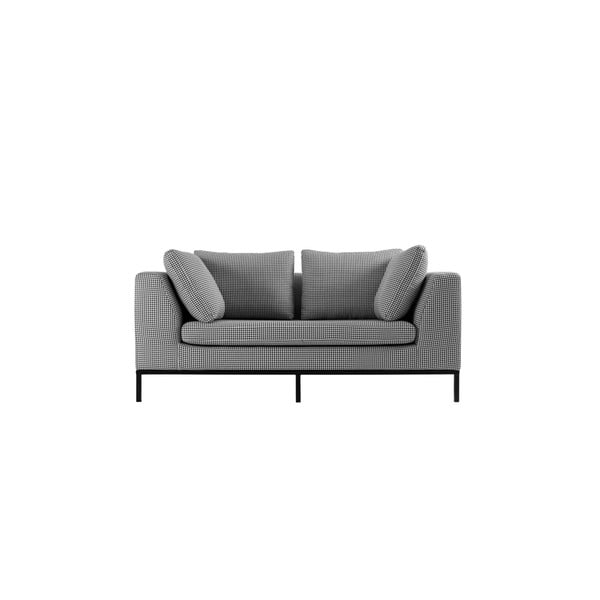 Ambient fekete-fehér 2 személyes kanapé - Custom Form
