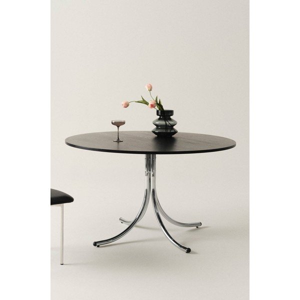 Fém kerek étkezőasztal ø 130 cm Chipley – Jotex-image-2