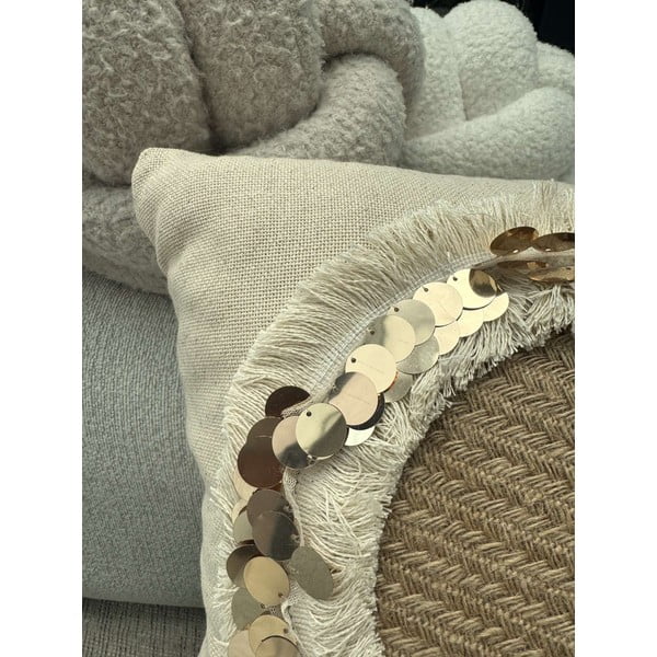 Párnahuzat 43x43 cm Sequins – Mioli Decor-image-3