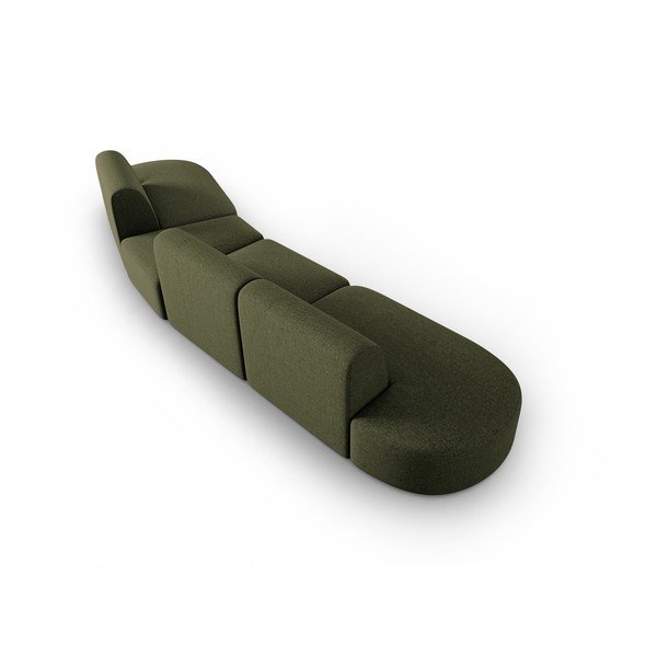 Zöld kanapé 412 cm Shane – Micadoni Home-image-3