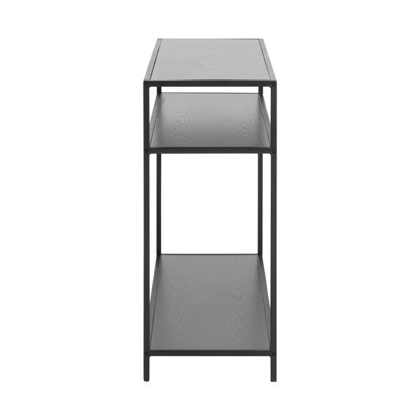 Seaford fekete konzolasztal, 100 x 35 cm - Actona-image-3