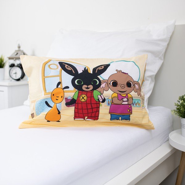 Pamut gyerek ágyneműhuzat babaágyhoz 100x135 cm Králíček Bing Playroom – Jerry Fabrics-image-3