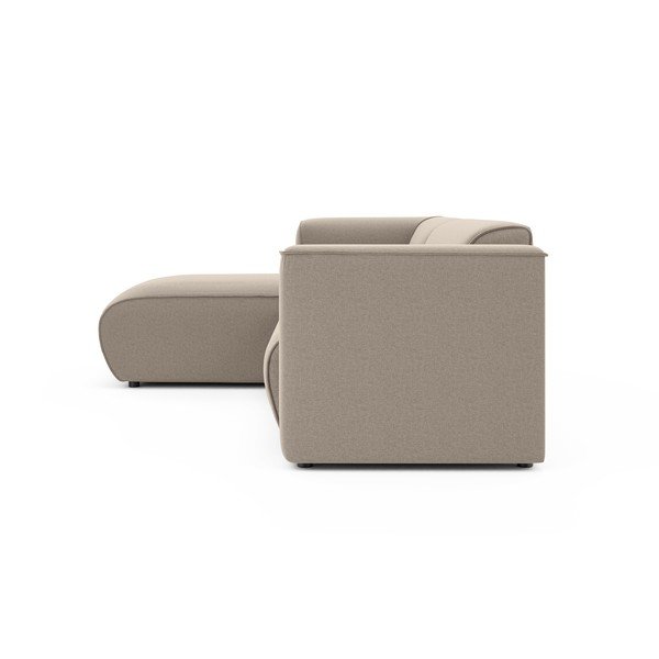 Világosbarna sarokkanapé (bal oldali-heverő résszel) Merid  – Ropez-image-3