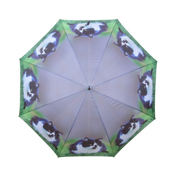 Sötétkék cicamintás esernyő, ⌀ 120 cm - Ego Dekor-image-1