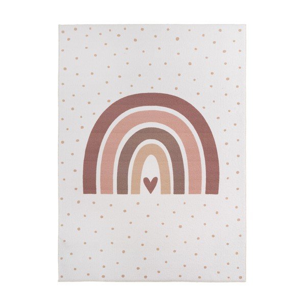 Krémszínű mosható gyerek szőnyeg 160x230 cm Coco 1132 – Ayyildiz Carpets