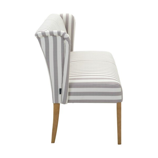 Hendrick szürke-fehér párnázott pad - Max Winzer-image-3