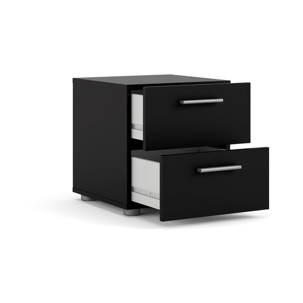 Fekete éjjeliszekrény Pepe - Tvilum-image-3