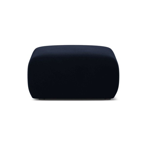 Sötétkék bársony puff Molino – Micadoni -image-1