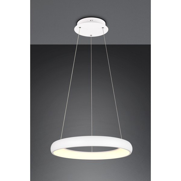 Fehér LED dimmelhető függőlámpa fém búrával ø 62 cm Cardona – Trio-image-1