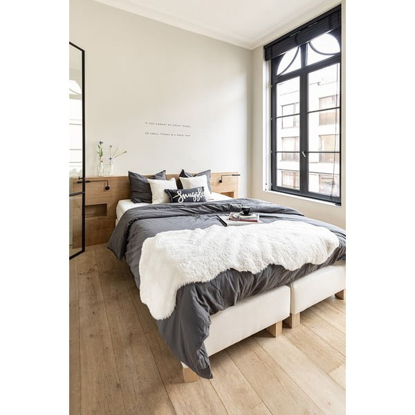 Lambskin fehér műszőrme, 60 x 180 cm - Tiseco Home Studio-image-1