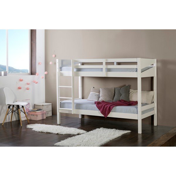 Torino fehér emeletes ágy, 90 x 200 cm - Marckeric-image-1