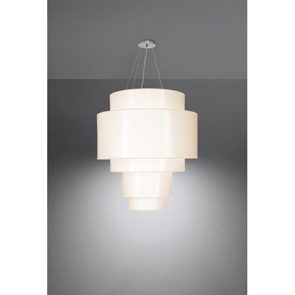 Elber fehér függőlámpa, ø 80 cm - Sollux-image-2