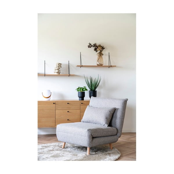 Világosbarna üveg váza (magasság 31 cm) – House Nordic-image-4