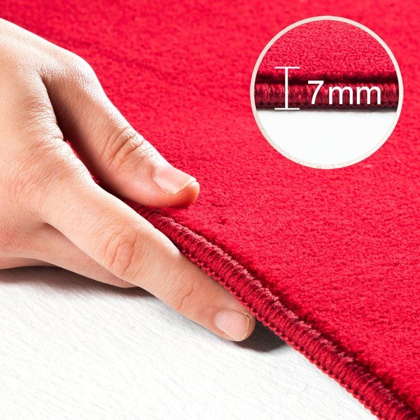 Piros mosható kerek szőnyeg ø 120 cm Sky – Ayyildiz Carpets-image-4