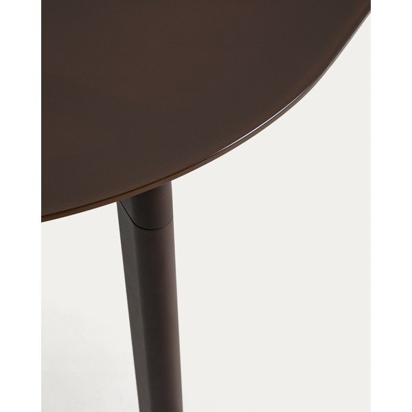 Kerti étkezőasztal üveg asztallappal 90x180 cm Erice – Kave Home-image-3