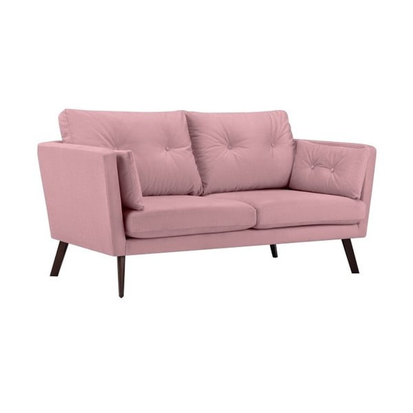 Elena rózsaszín háromszemélyes kanapé - Mazzini Sofas