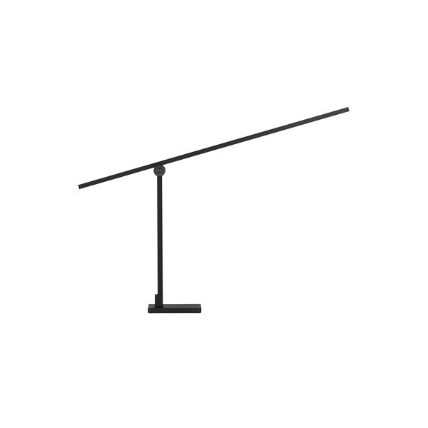 Matt fekete fém LED asztali lámpa hajlítható szerkezettel-dimmelhető (magasság 47 cm) Tenso – Nova Luce