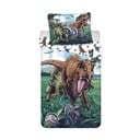 Egyszemélyes pamut gyerek ágyneműhuzat 140x200 cm Jurassic World "Trio" – Jerry Fabrics