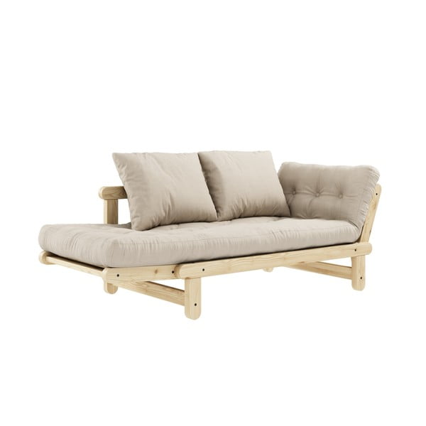 Beat Natural Clear/Beige kinyitható kanapé - Karup Design-image-4