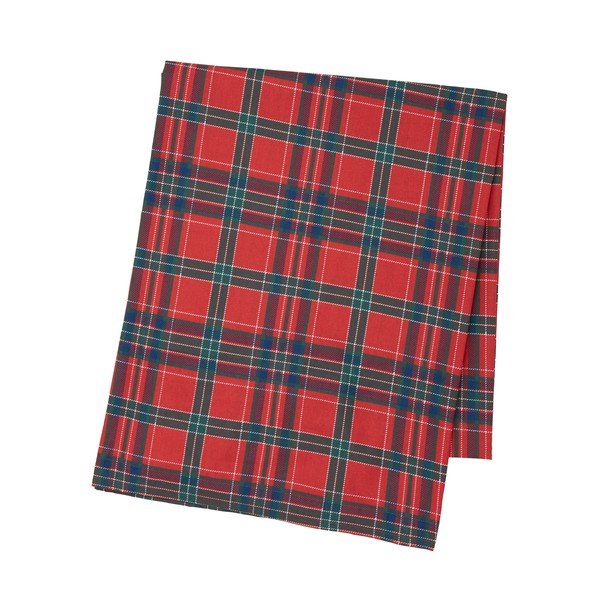 Pamut asztalterítő karácsonyi mintával 178x137 cm Christmas Tartan Check – Catherine Lansfield