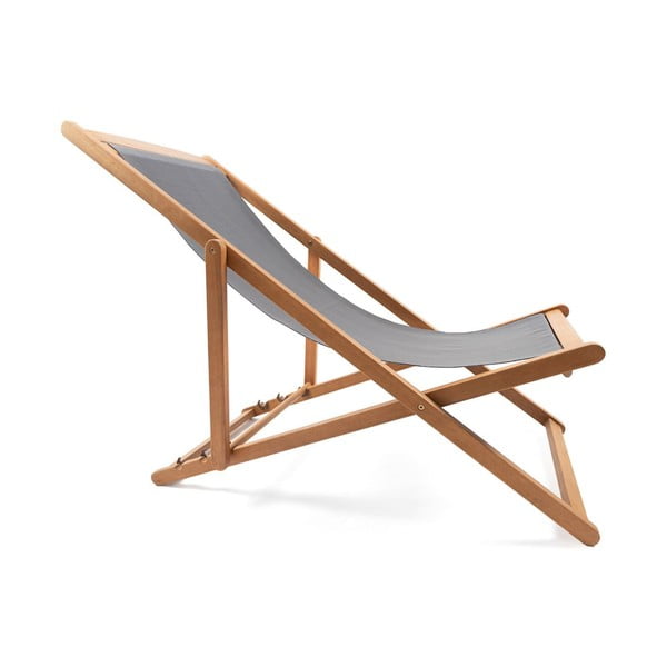June szürke akácfa összecsukható kerti napozószék - Bonami Essentials-image-2