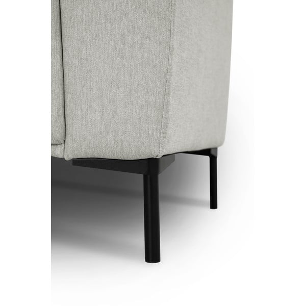 Világosszürke sarokkanapé (bal oldali) Loosdrecht – Scandic-image-4