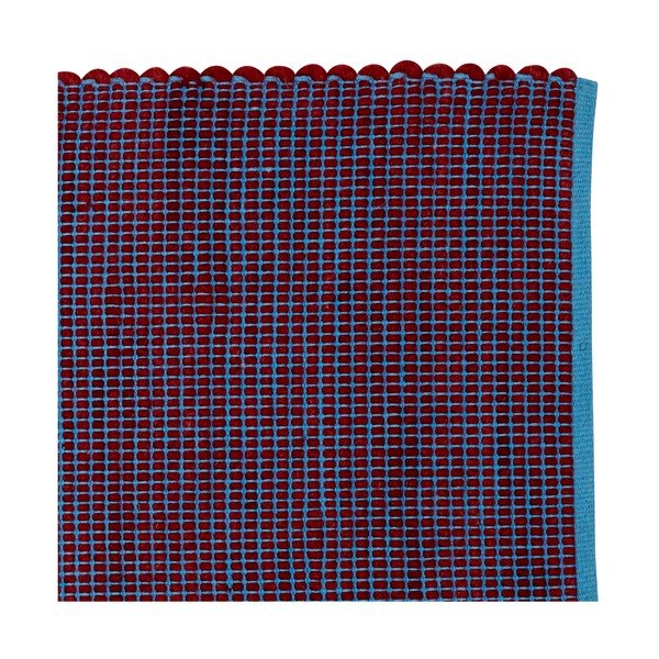 Lexa lila-kék gyapjú és pamut szőnyeg, 80 x 200 cm - Hübsch-image-2