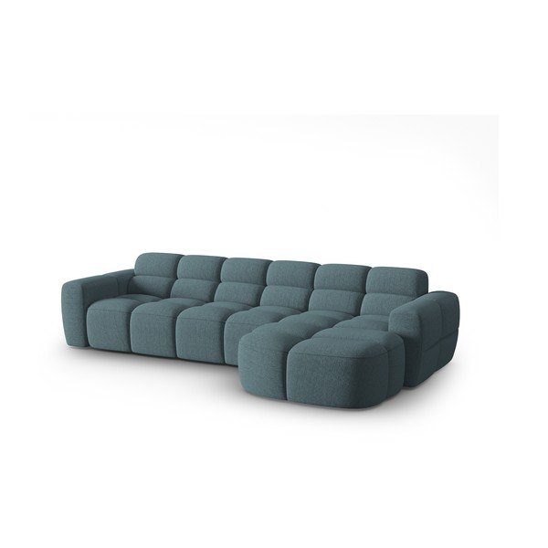 Kék sarokkanapé Lisa – Micadoni Home-image-3