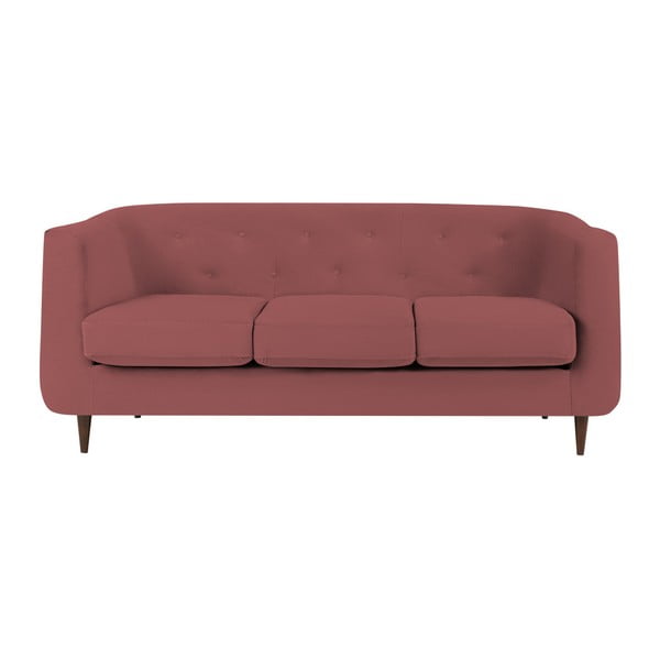 Love pirosas-rózsaszín kanapé, 175 cm - Kooko Home
