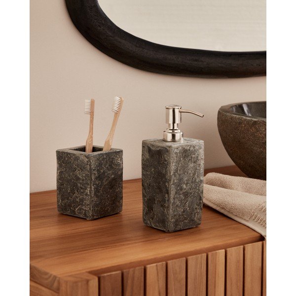 Szürke kő szappanadagoló Macinne – Kave Home-image-2