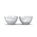 Fehér porcelán tálka szett 2 db-os 100 ml Grinning & Kissing – 58products