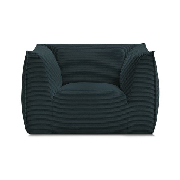 Sötétkék kordbársony fotel Giorgia – Bobochic Paris-image-3