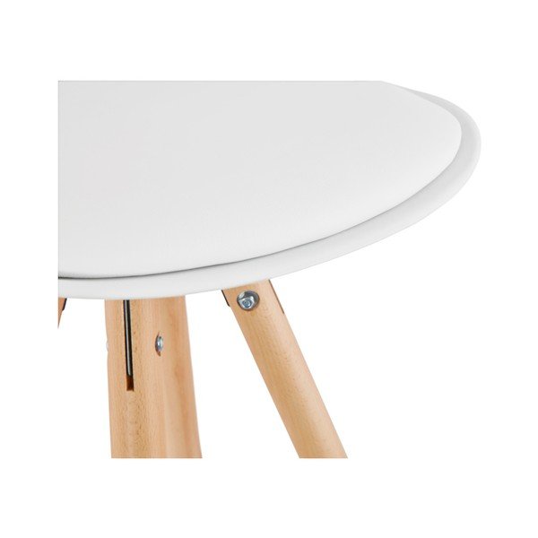 Anau fehér bárszék, ülésmagasság 74 cm - Kokoon-image-2