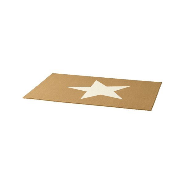 Star krémszín barna gyerekszőnyeg, 140 x 200 cm - Hanse Home-image-3