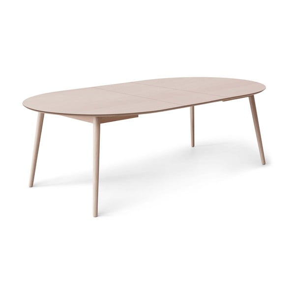 Meza étkezőasztal tölgyfa dekorral, Ø135 - Hammel-image-4