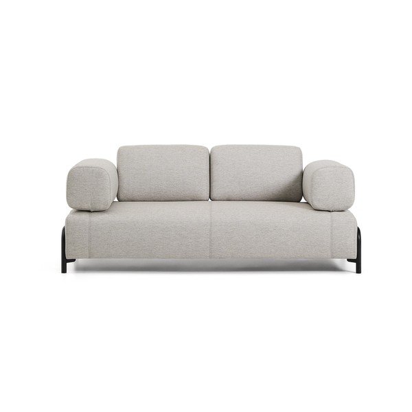 Szürkésbézs moduláris kanapé 200 cm Compo – Kave Home