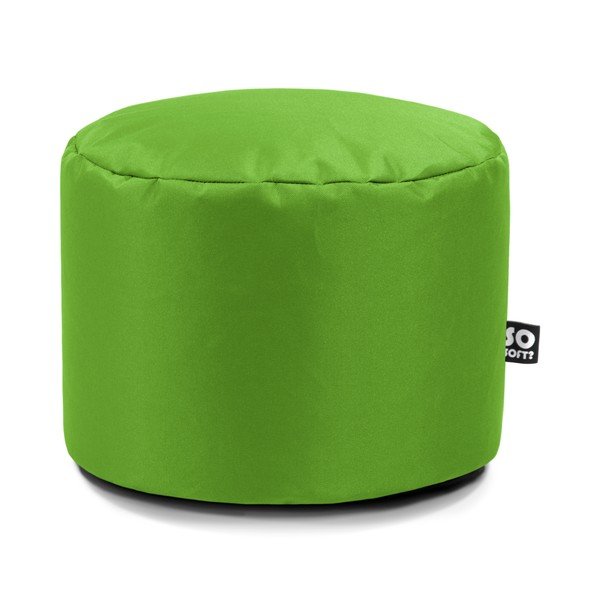 Zöld gyerek babzsákfotel Dot M – So Soft?