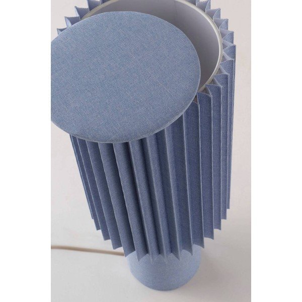 Kék len asztali lámpa (magasság 45 cm) Harriet – Jotex-image-3