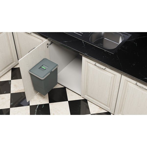 Beépíthető műanyag szemetes 18 l Easy - Elletipi-image-4