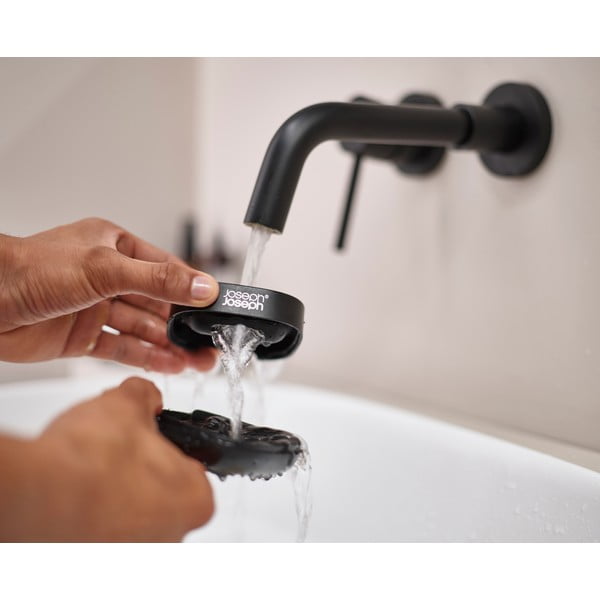 Fekete műanyag szappantartó Slim – Joseph Joseph-image-1