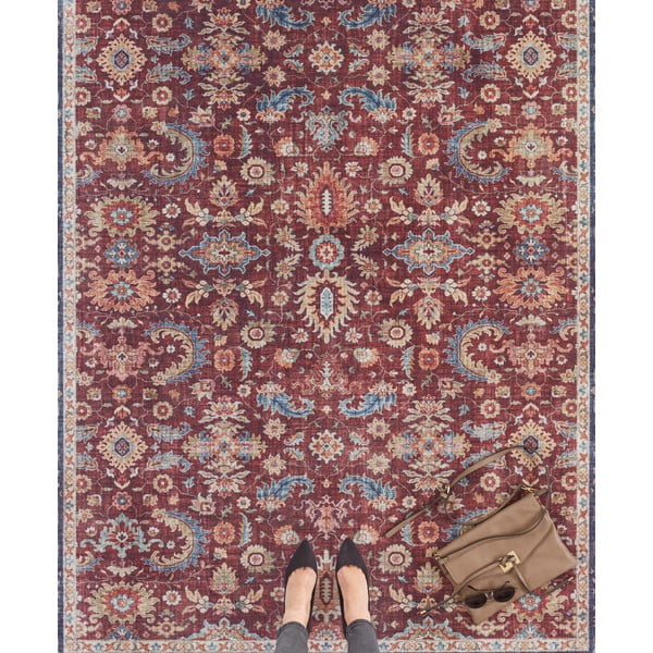 Vivana borvörös szőnyeg, 200 x 290 cm - Nouristan-image-3