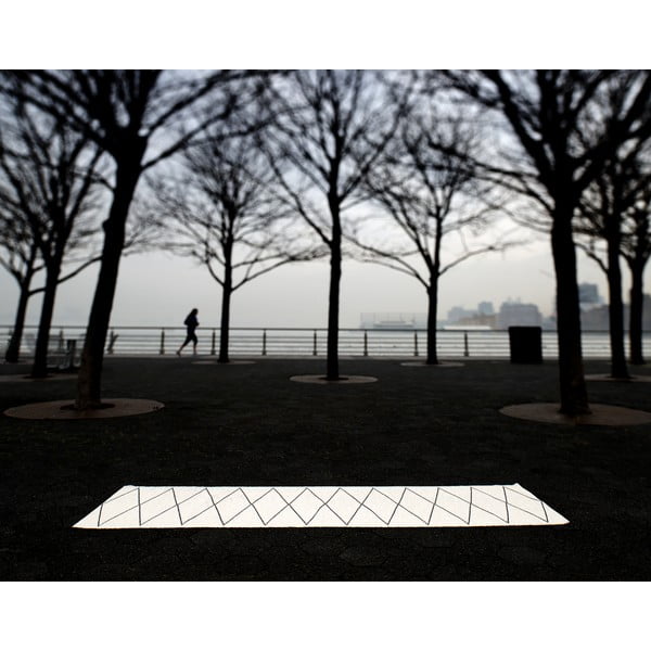 Fekete kültéri-beltéri futószőnyeg 70x160 cm Max Black – Pappelina-image-4