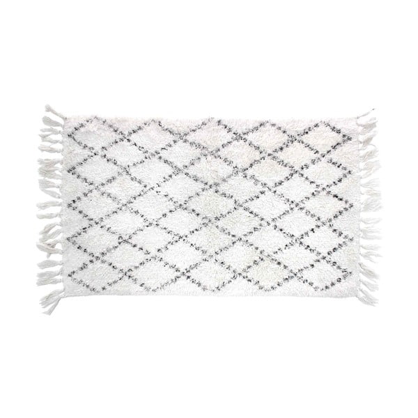 Fehér fürdőszobai kilépő 50x80 cm Latika – douceur d'intérieur