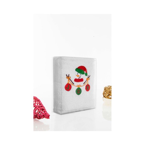 Christmas Joy White fürdőlepedő, 30 x 50 cm - Kate Louise-image-2