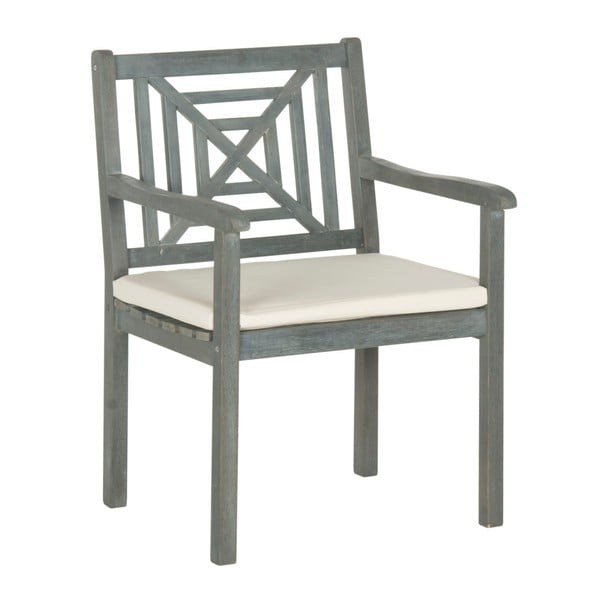 Riva szürke kerti asztal és szék szett, akácfából - Safavieh-image-2